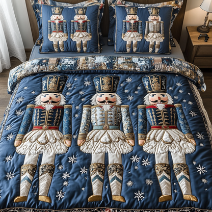 Winter Guard 3-Piece Quilted Bedding Set NCU0DK9846