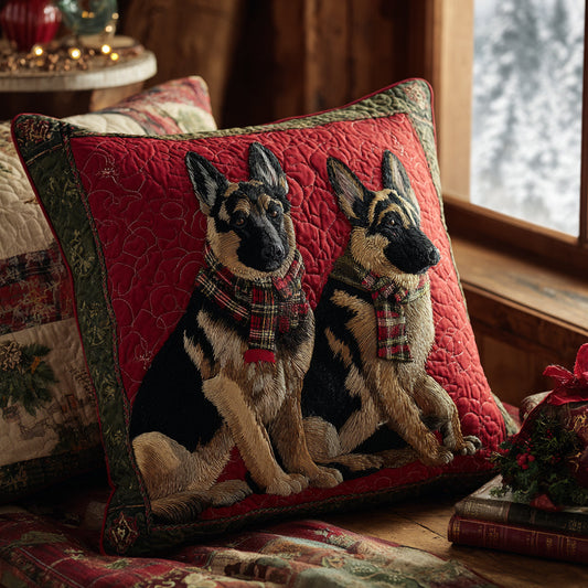 Winter Guardian Quilted Pillow Case NCU0DV8041