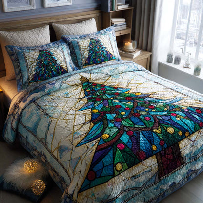 Winter Jewel 3-Piece Quilted Bedding Set NCU0NT11357