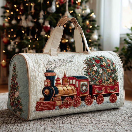 Winter Journey Quilted Duffle Bag NCU0DK9971