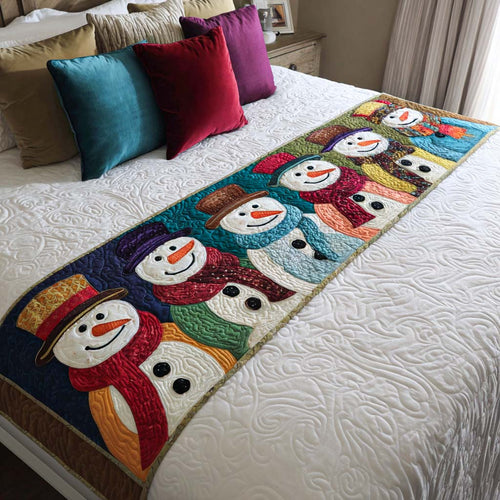 Winter Magic Quilted Bed Runner NCU0NT9609