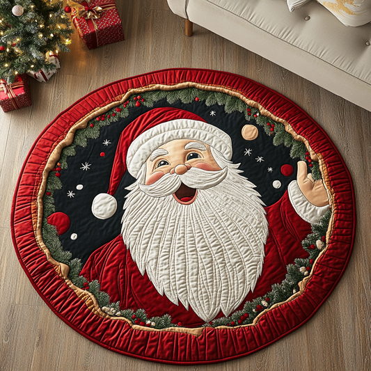 Winter Magic Quilted Round Mat NCU0DK9906