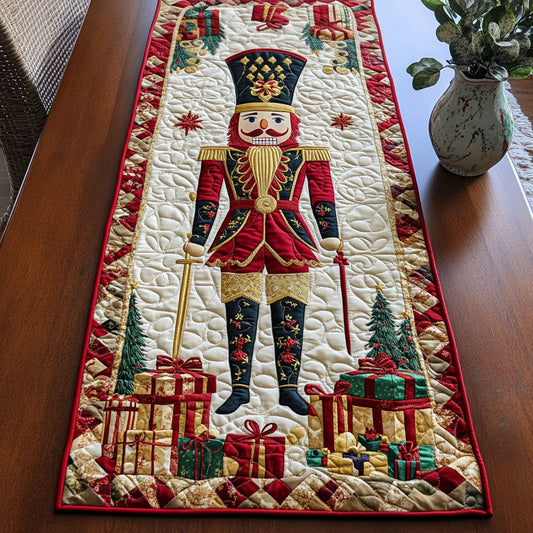 Winter Nutcracker Magic Quilted Table Runner NCU0PT2726