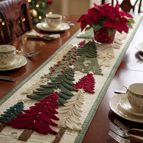 Winter Path Quilted Table Runner NCU0DK11542