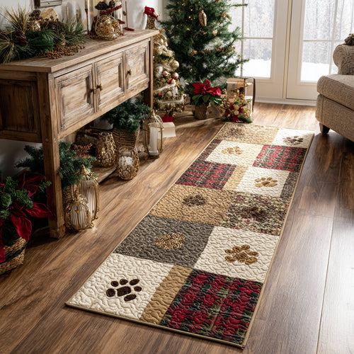 Winter Paw Path Runner Carpet NCU0DV8427