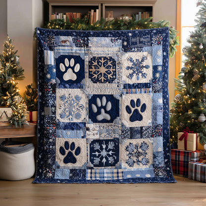 Winter Paws Quilted Blanket NCU0TH3488