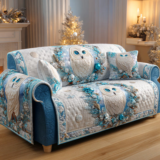 Winter Perch Quilted Sofa Cover NCU0TD1140