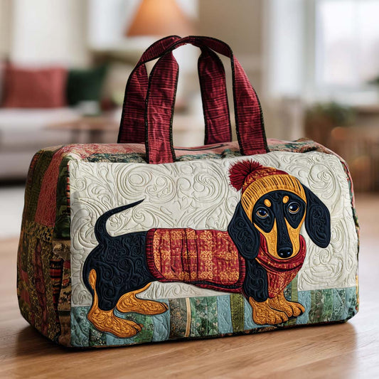 Winter Pup Quilted Duffle Bag NCU0NT9730