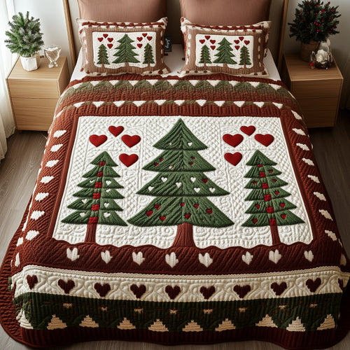 Winter Purrfection 3-Piece Quilted Bedding Set NCU0PT2145