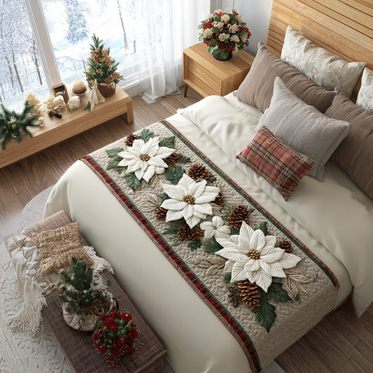 Winter Radiance Quilted Bed Runner NCU0DV7609