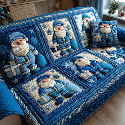 Winter Santa Quilted Sofa Cover NCU0TD1905