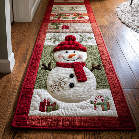 Winter Snowman Runner Carpet NCU0DK11220