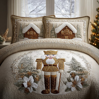 Winter Soldiers 3-Piece Quilted Bedding Set NCU0DV8746