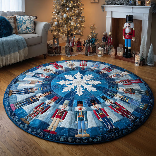 Winter Soldiers Quilted Round Mat NCU0TH3313