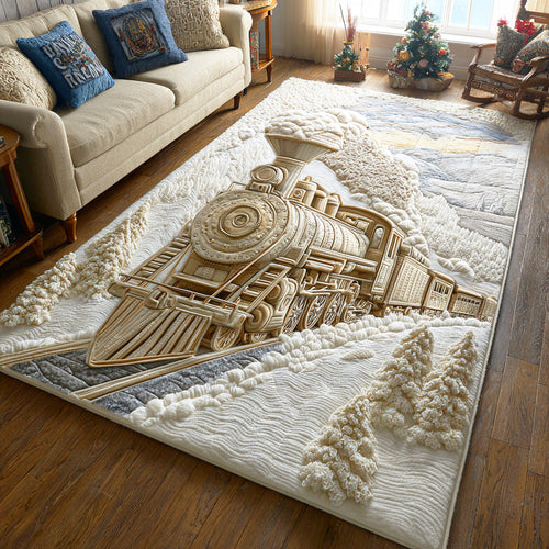 Winter Steam Ride Area Rug NCU0TD1080
