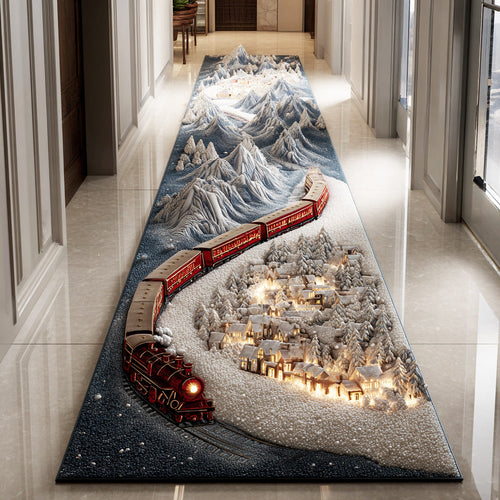 Winter Town Journey Runner Carpet NCU0TD1681
