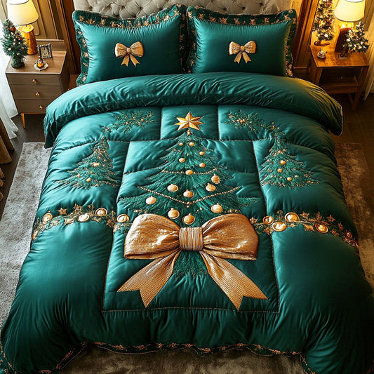 Winter Tree 3-Piece Quilted Bedding Set NCU0TD538