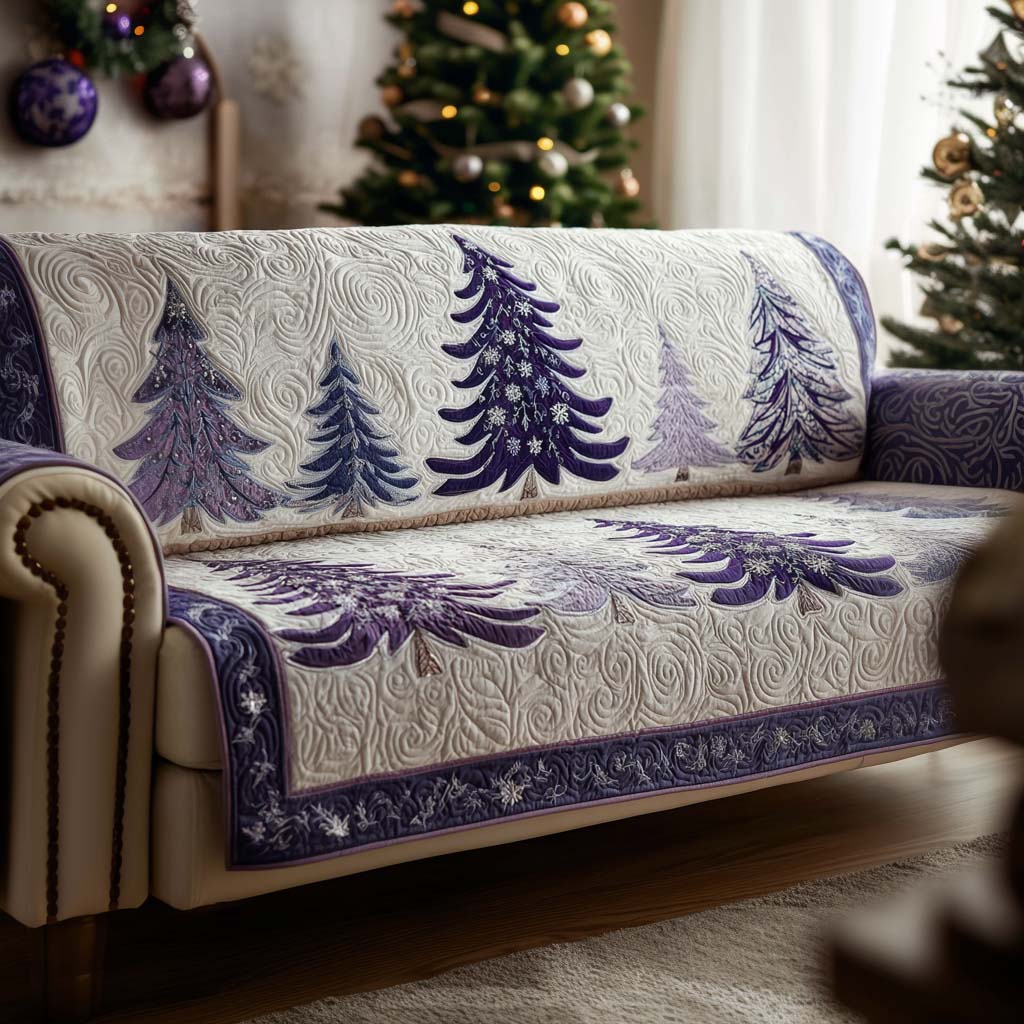 Winter Tree Spirit Quilted Sofa Cover NCU0NT11301