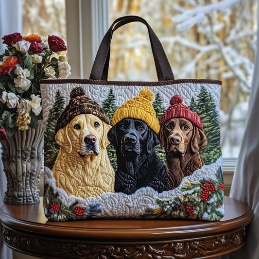 Winter Trio Quilted Tote Bag NCU0NT9714