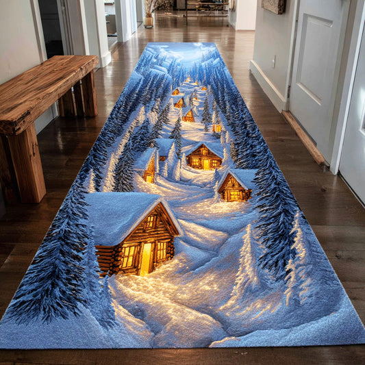 Winter Twilight Town Runner Carpet NCU0TD1685