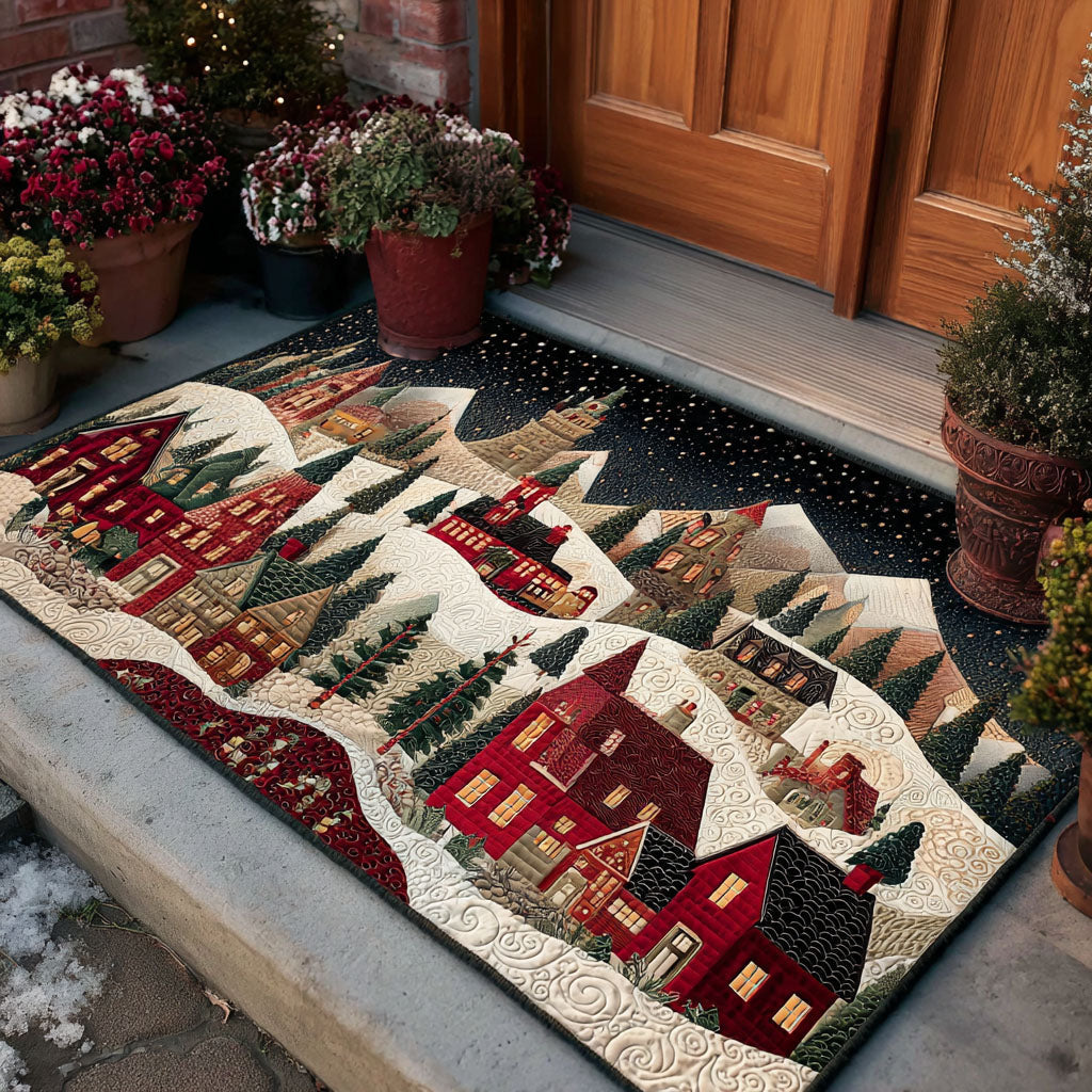Winter Village Glow Doormat NCU0PT9252