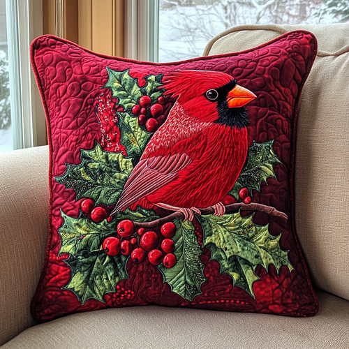 Winter Warmth Quilted Pillow Case NCU0VH075