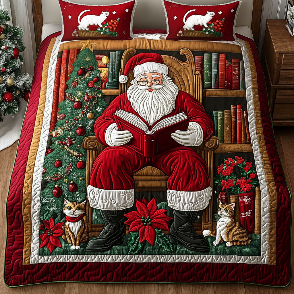 Winter Warmth Wonder 3-Piece Quilted Bedding Set NCU0PT2265