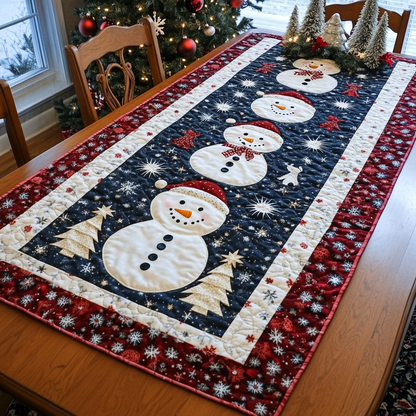 Winter Whimsy Wonder Quilted Table Runner NCU0DK1360