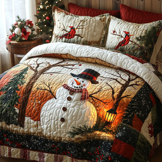 Winter Whispers 3-Piece Quilted Bedding Set NCU0DV8526