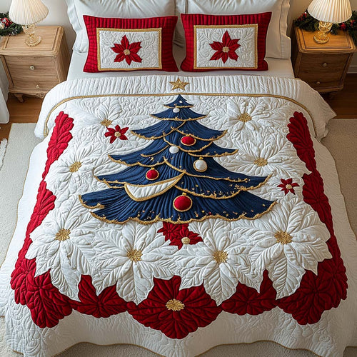 Winter Wonderland 3-Piece Quilted Bedding Set NCU0NT11164