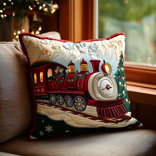 Winter Wonderland Express Quilted Pillow Case NCU0DK2598
