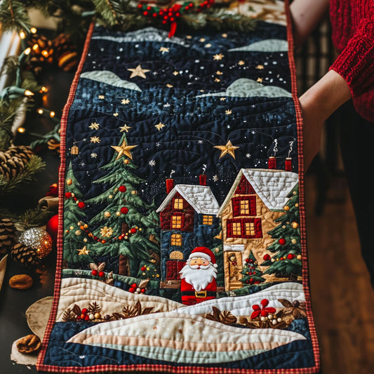 Winter Wonderland Lane Quilted Table Runner NCU0PT1062