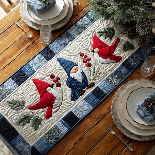 Winterberry Bliss Quilted Table Runner NCU0PT9056