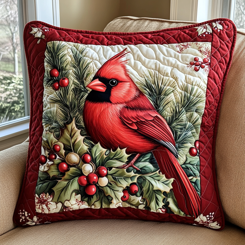 Winterberry Pillow Quilted Pillow Case NCU0VH070