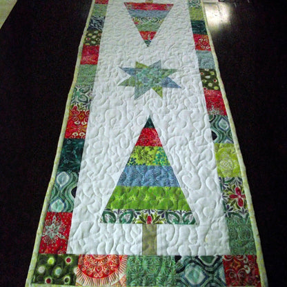 Winterfest Quilted Table Runner NCU0PT741