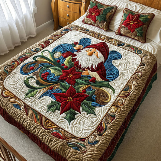 Winters Glow 3-Piece Quilted Bedding Set NCU0PT2522