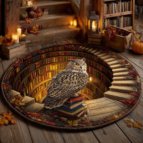 Wisdom Gate Quilted Round Mat NCU0XD1028