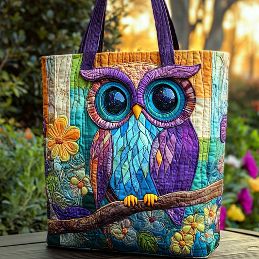 Wise Gaze Quilted Tote Bag NCU0DV7438