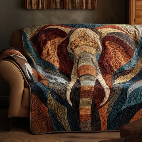 Wise Old Elephant Quilted Sofa Cover NCU0NT10861