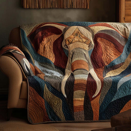 Wise Old Elephant Quilted Sofa Cover NCU0NT10861