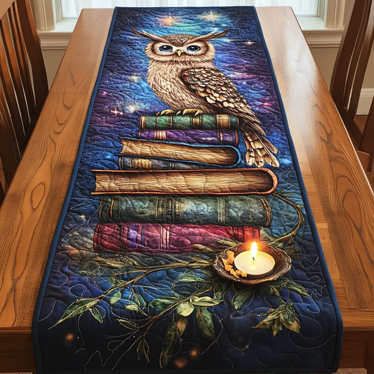 Wise Pages Quilted Table Runner NCU0DK5072