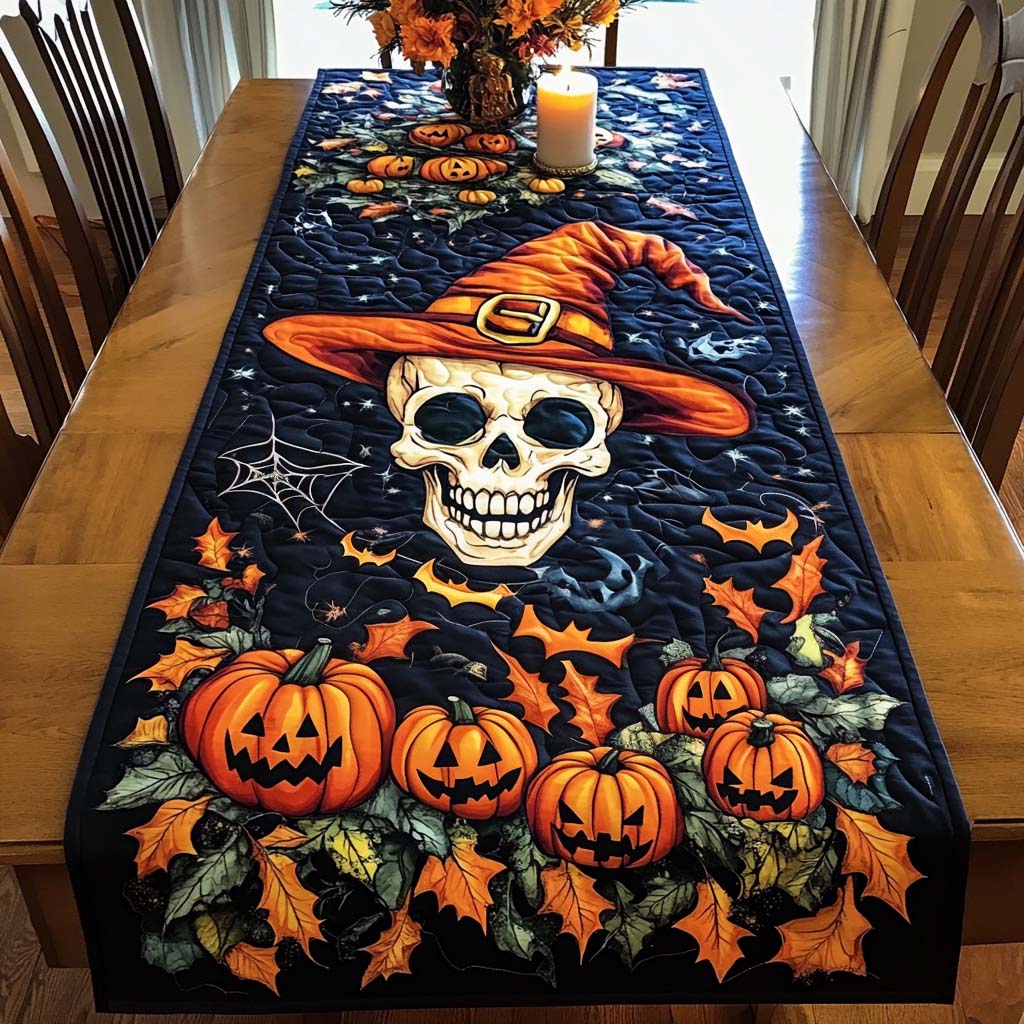 Witch Grin Quilted Table Runner NCU0NT707