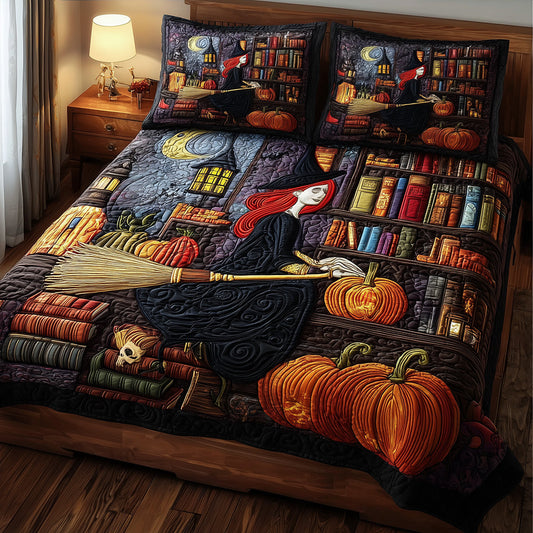 Witch Wisdom Quilted Bedding Set NCU0TH3206