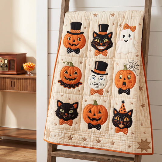Witchy Whiskers Quilted Blanket NCU0TD3014