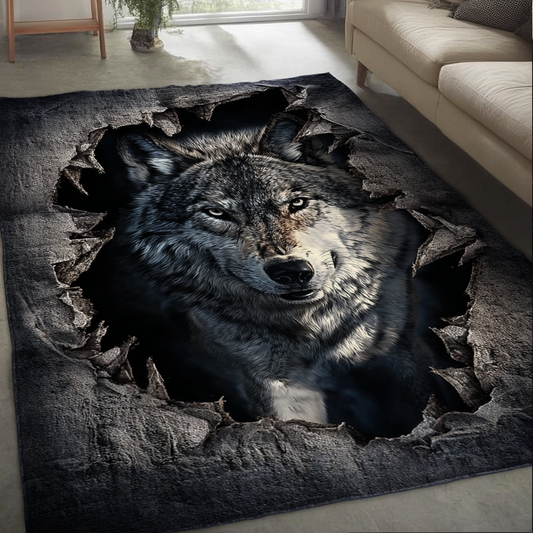 Wolf Light Area Rug NCU0DK10596