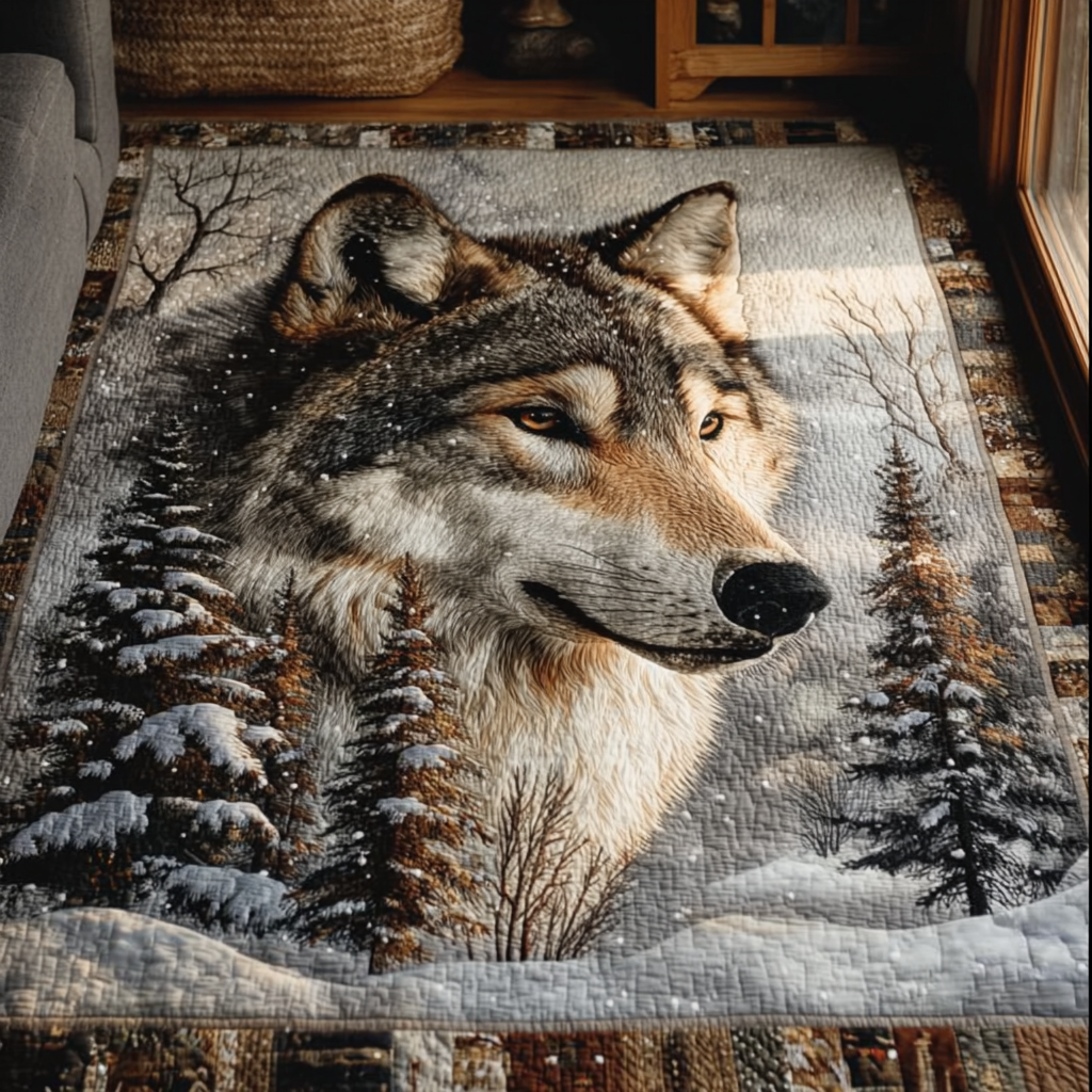 Wolf Majesty Area Rug NCU0DK10599