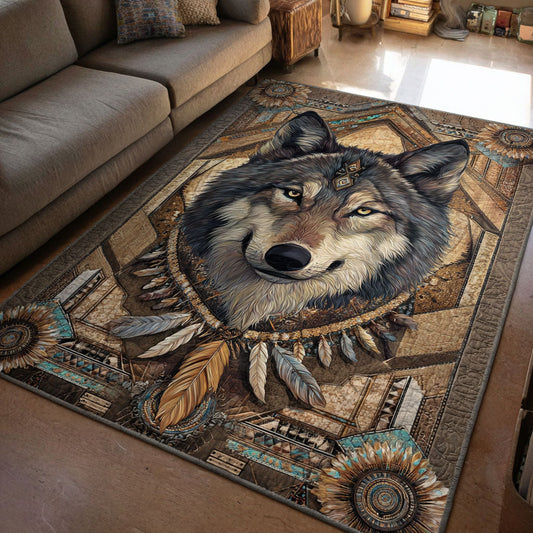 Wolf Whisper Area Rug NCU0DK11776