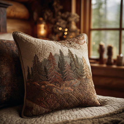 Woodand Retreat Quilted Pillow Case NCU0DV8370