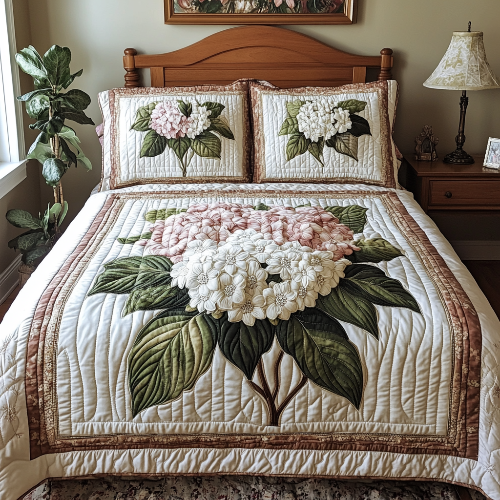 Woodland Elegance Quilted Bedding Set NCU0DV5275