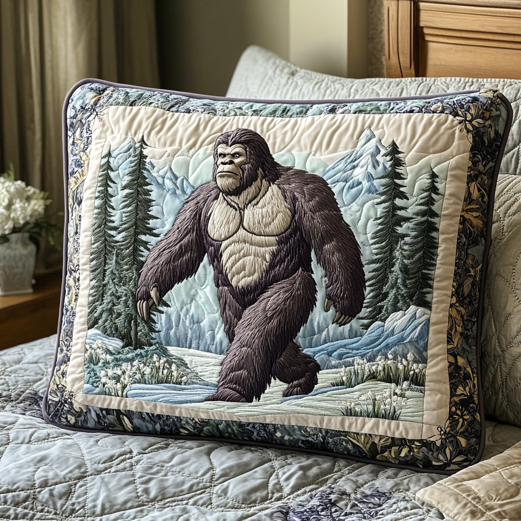 Woodland Watcher Quilted Bedding Pillow Case NCU0DV2932